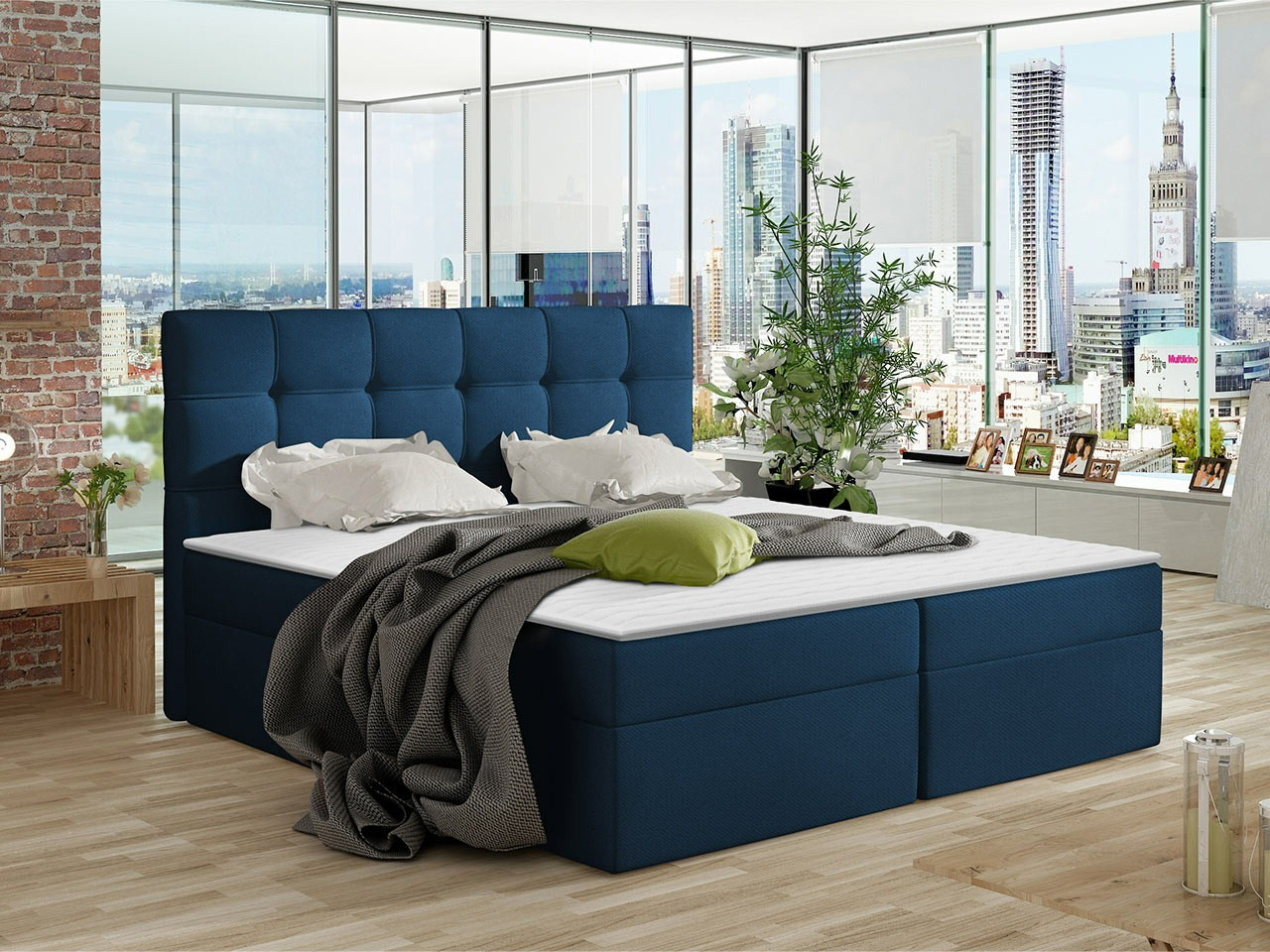 Boxspring postelja Comfivo Gaudens (Kronos 09)