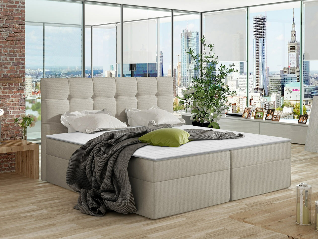 Boxspring postelja Comfivo Gaudens (Paros 02)