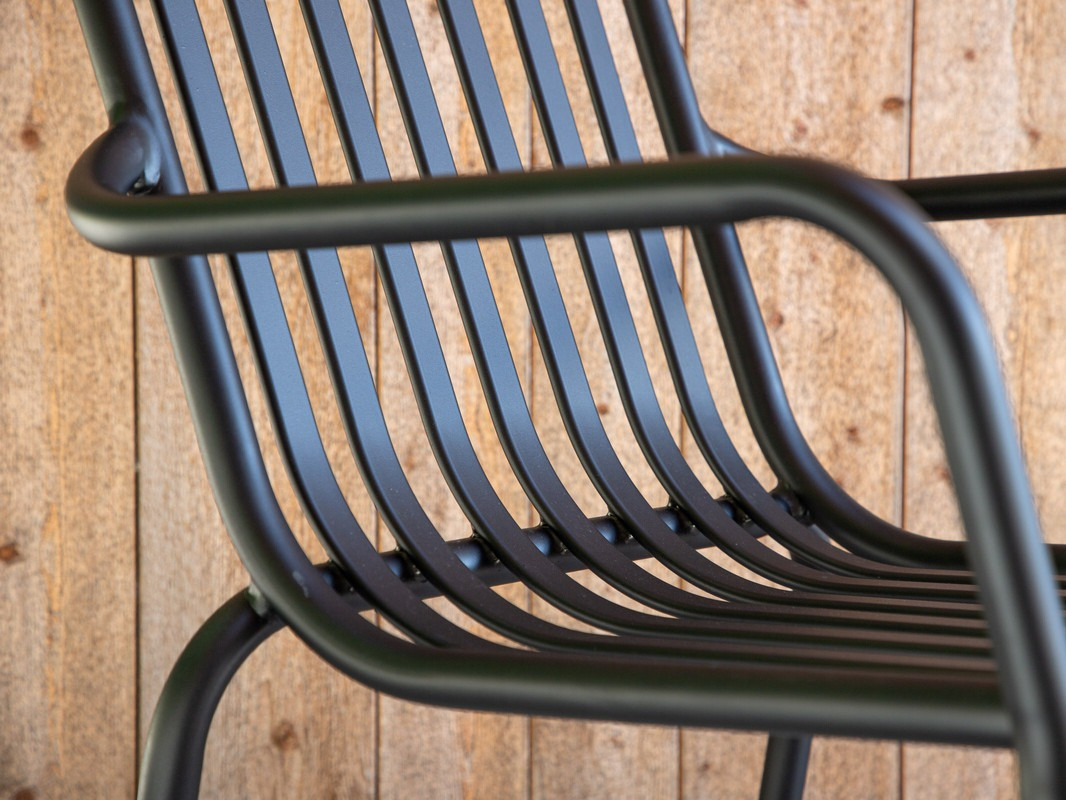 Vrtni stol Dallas 3836 (Črna)