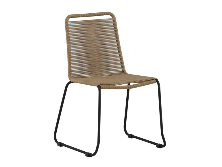 Komplet mize in stolov Dallas 3860 (Bež + Črna)
