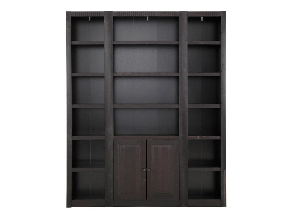 Komplet polic Tulsa 584 (Temno rjava)