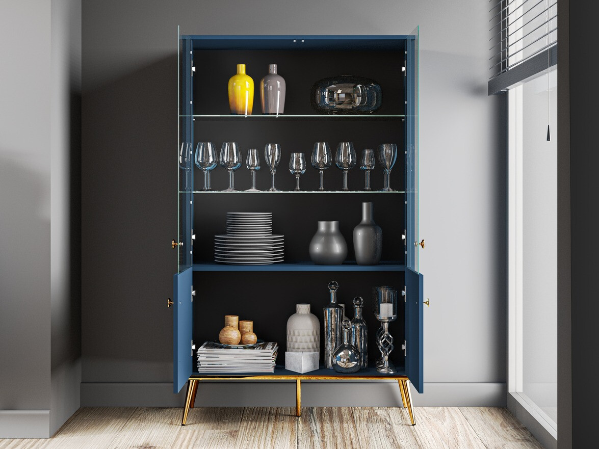 Regal Flonovu 101 (Temno modra + Zlata)