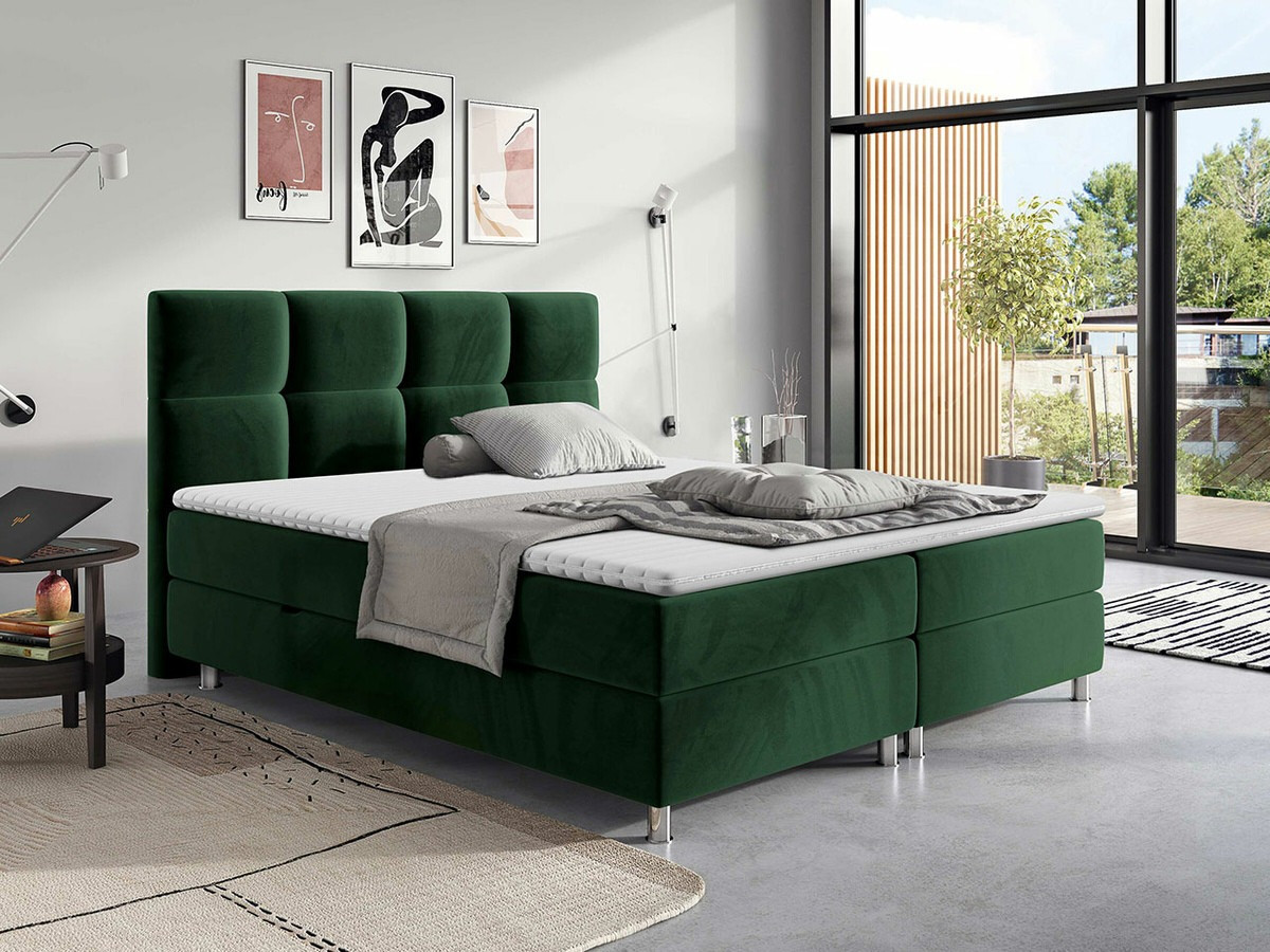 Boxspring postelja ComfiDream 123 (Fresh 13)