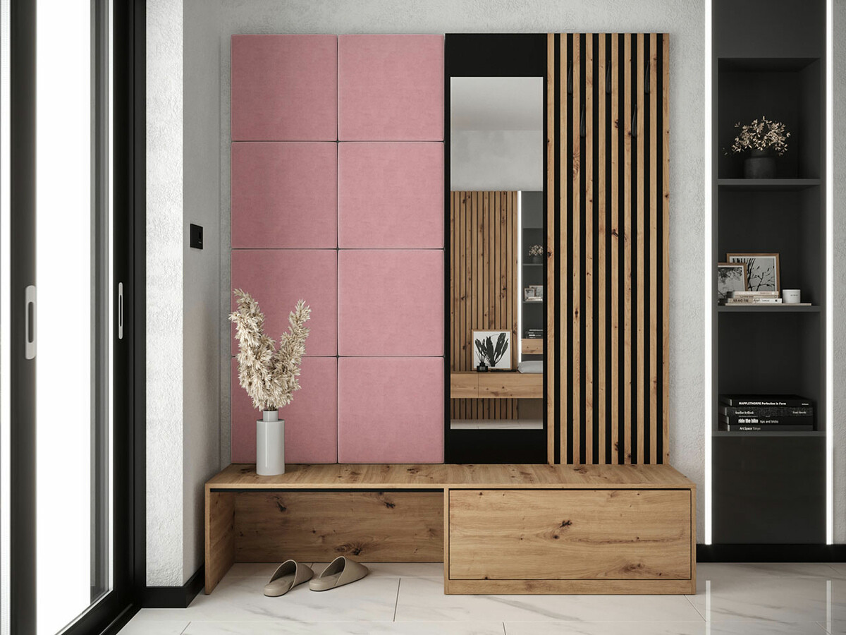 Komplet za predsobo Hartford 322 (Artisan hrast + Manila 09)