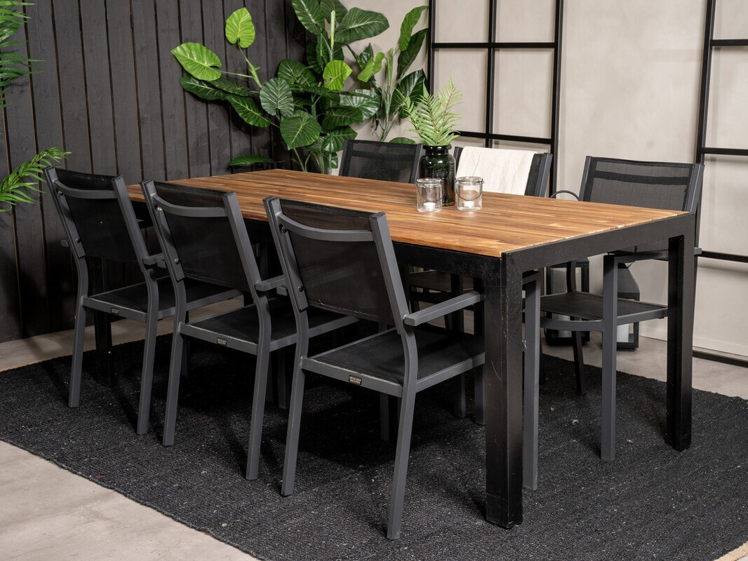 Komplet mize in stolov Dallas 3881