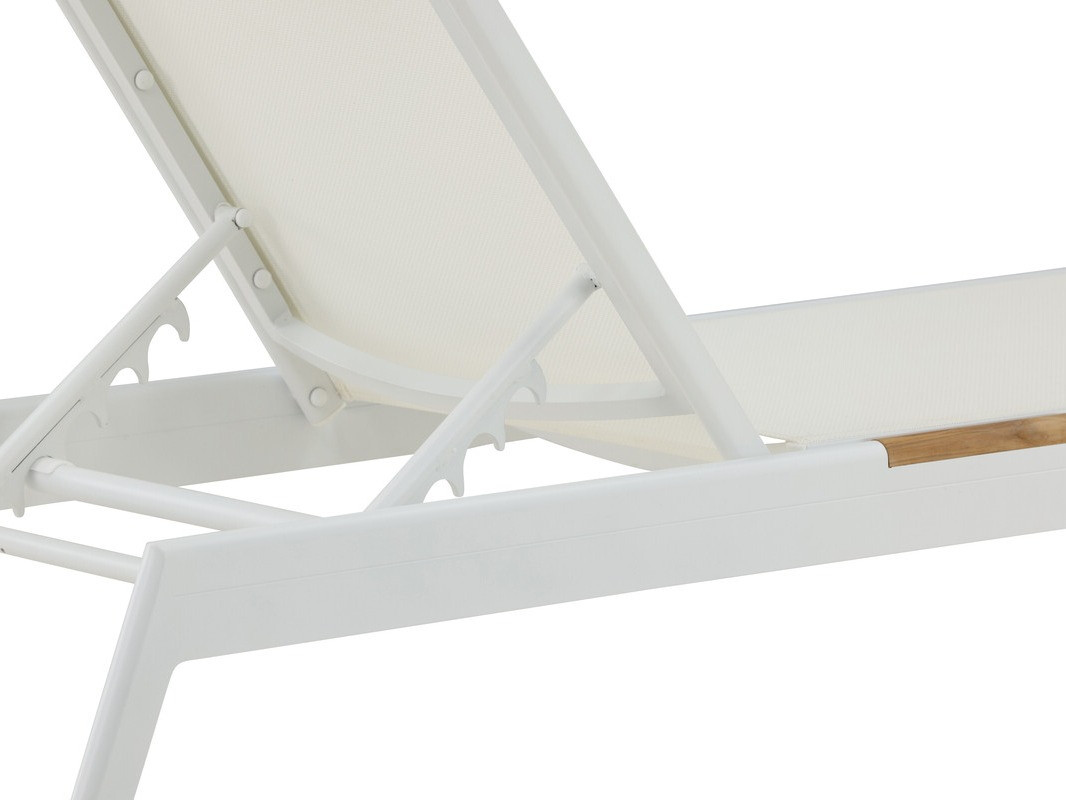 Vrtni ležalnik Dallas 1082 (Bela)