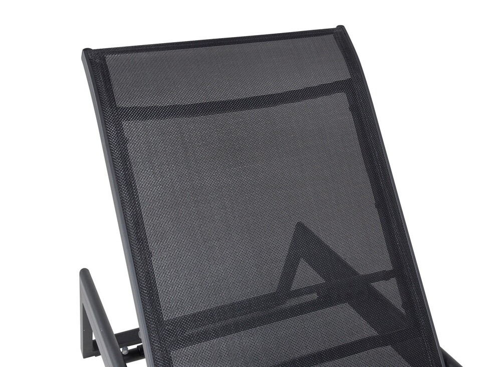 Vrtni ležalnik Dallas 1082 (Črna)