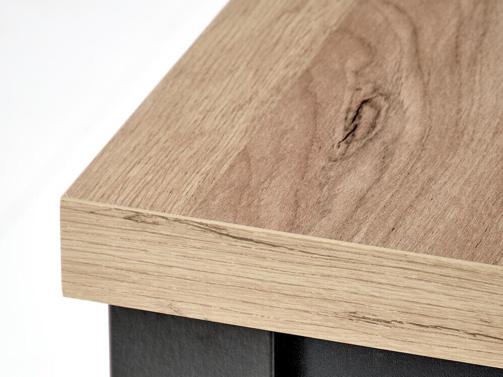 Miza Houston 1562 (Črna + Craft hrast)