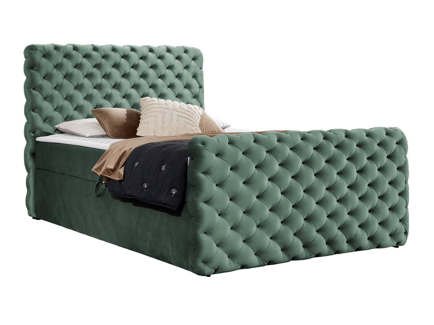 Boxspring postelja Lac I (Velluto 13)