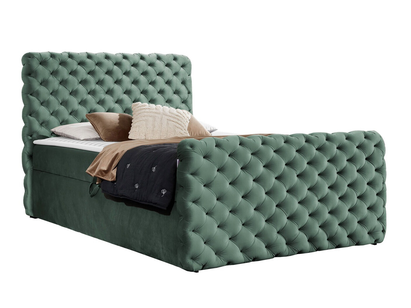 Boxspring postelja Lac I (Velluto 13)