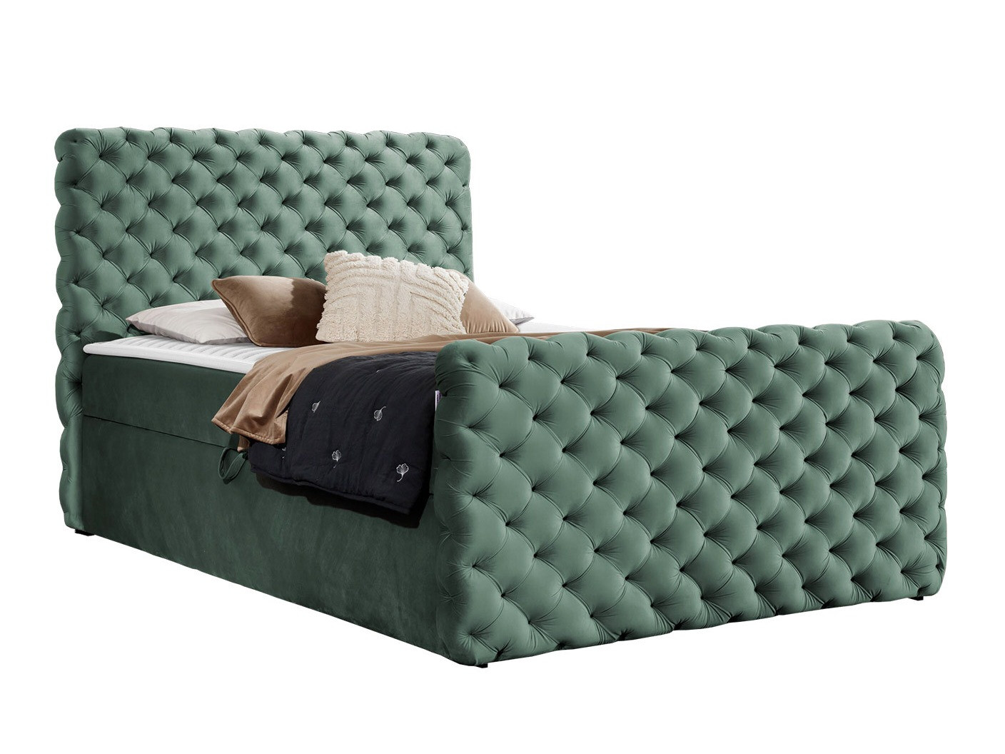 Boxspring postelja Lac I (Velluto 13)