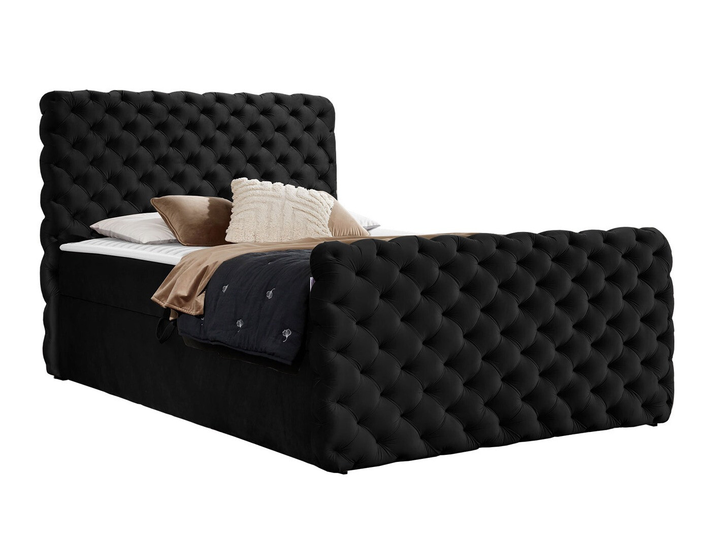 Boxspring postelja Lac I (Velluto 20)