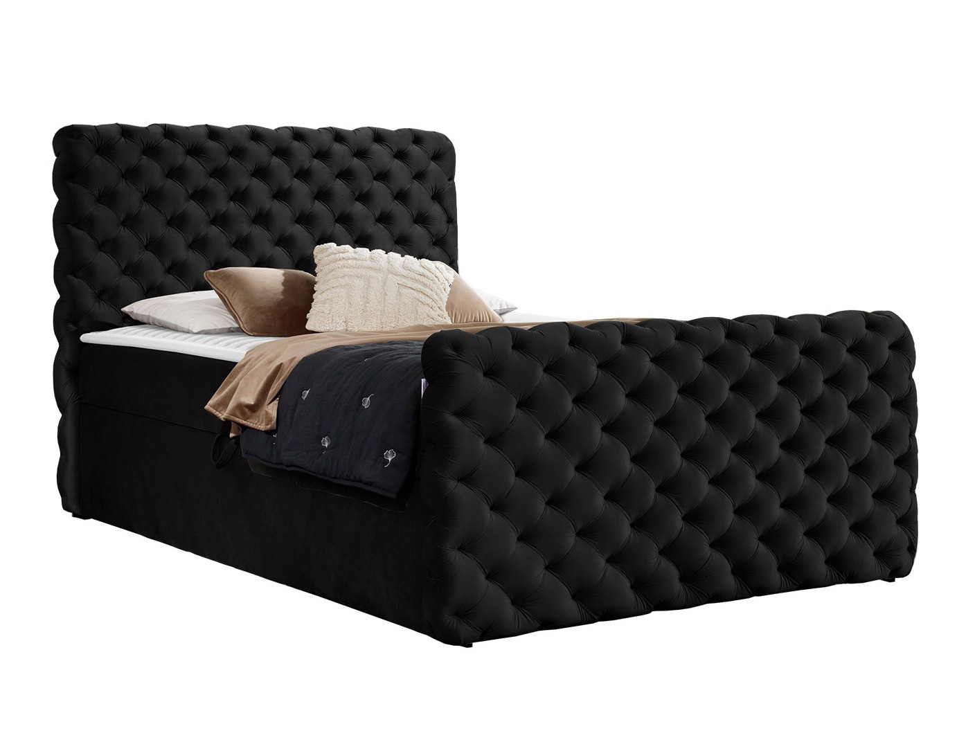 Boxspring postelja Lac I (Velluto 20)