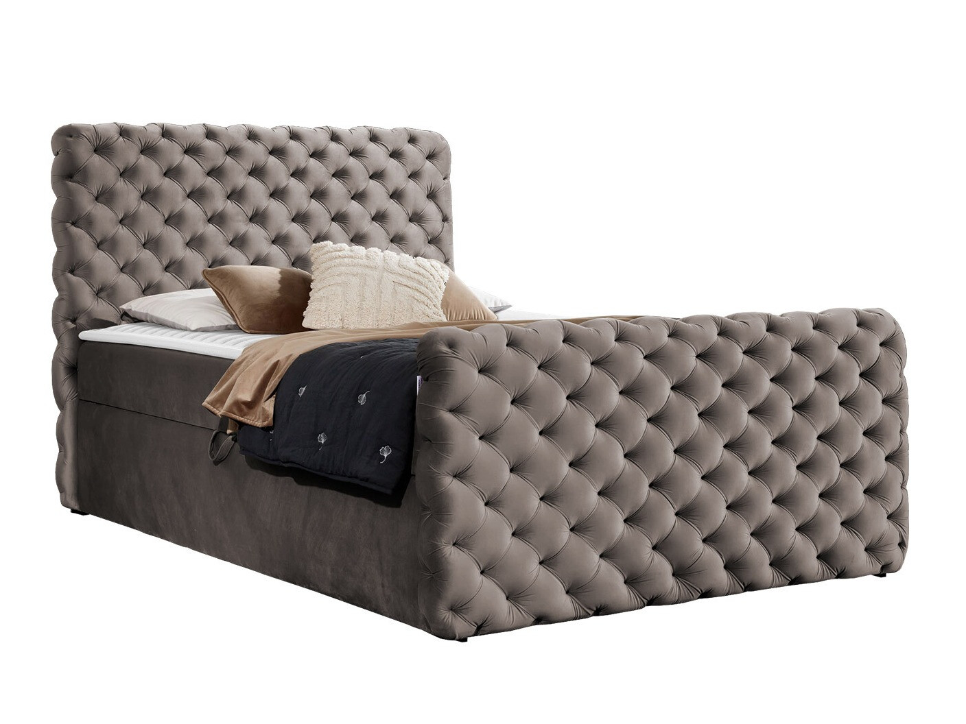 Boxspring postelja Lac I (Velluto 29)