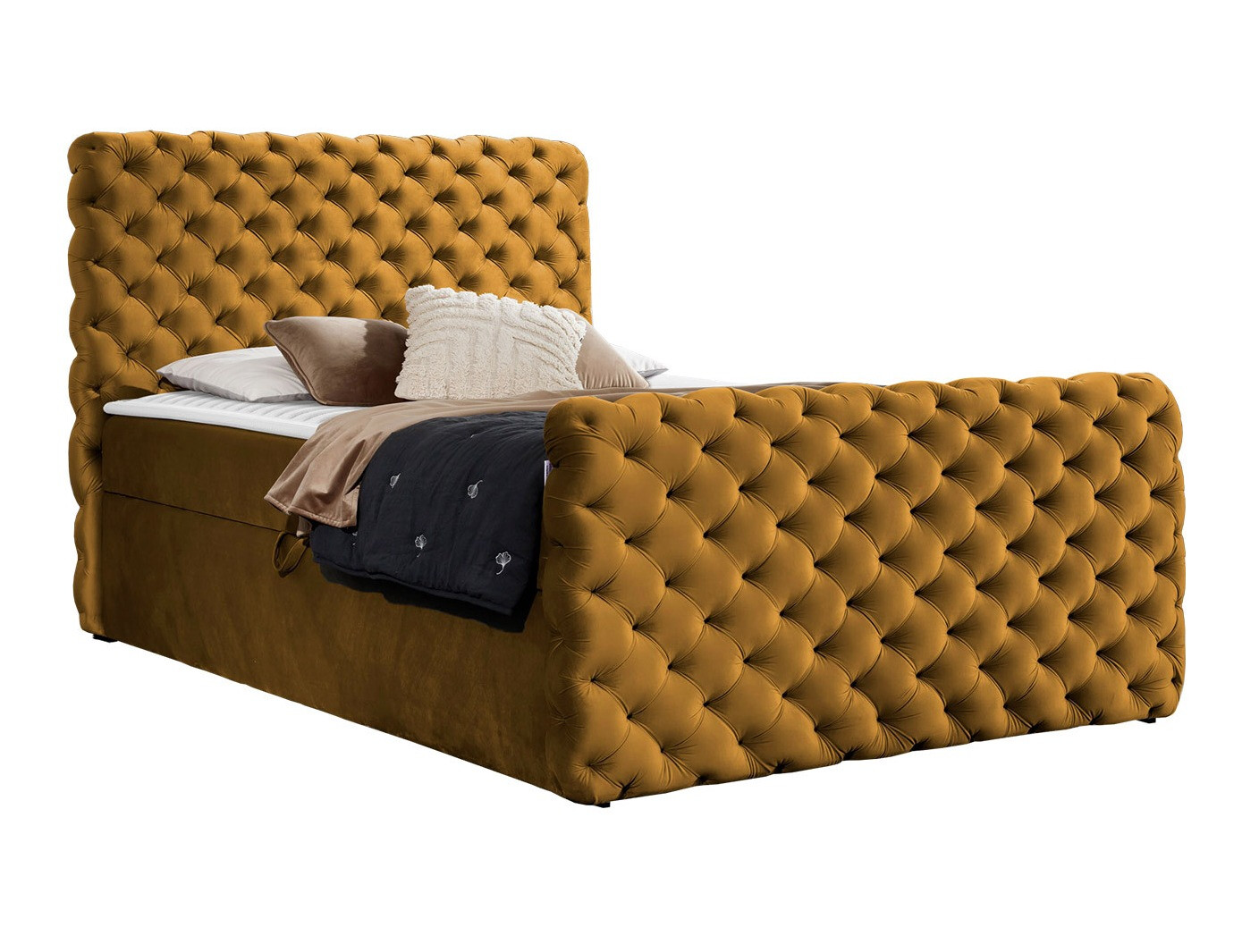 Boxspring postelja Lac I (Velluto 8)