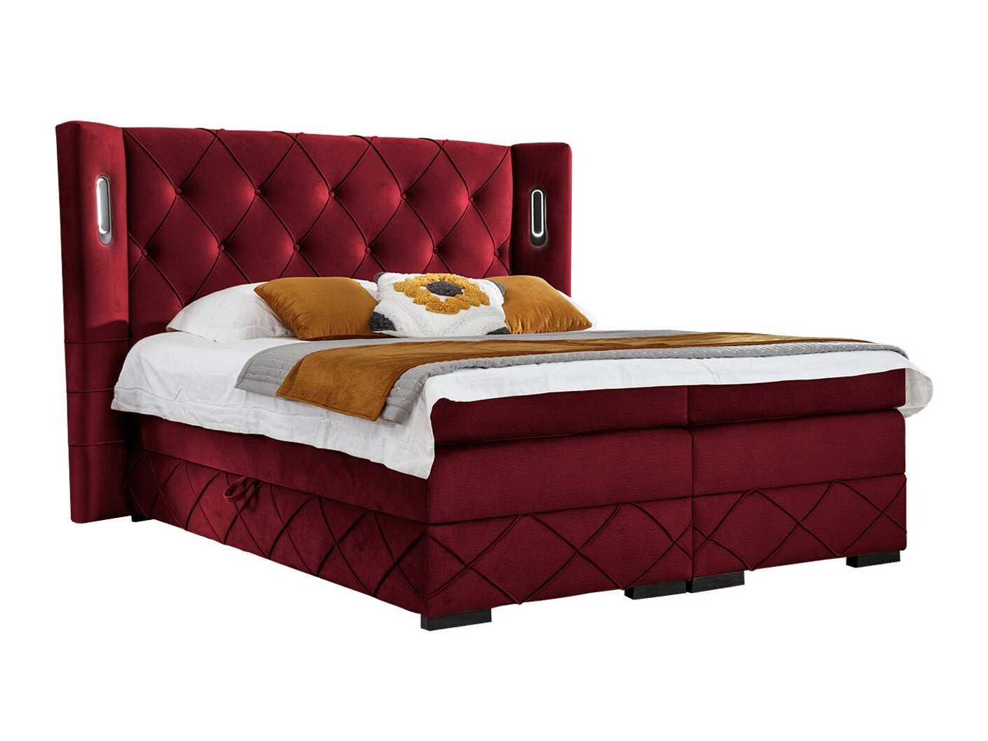 Boxspring postelja Historia (Kameleon 59)