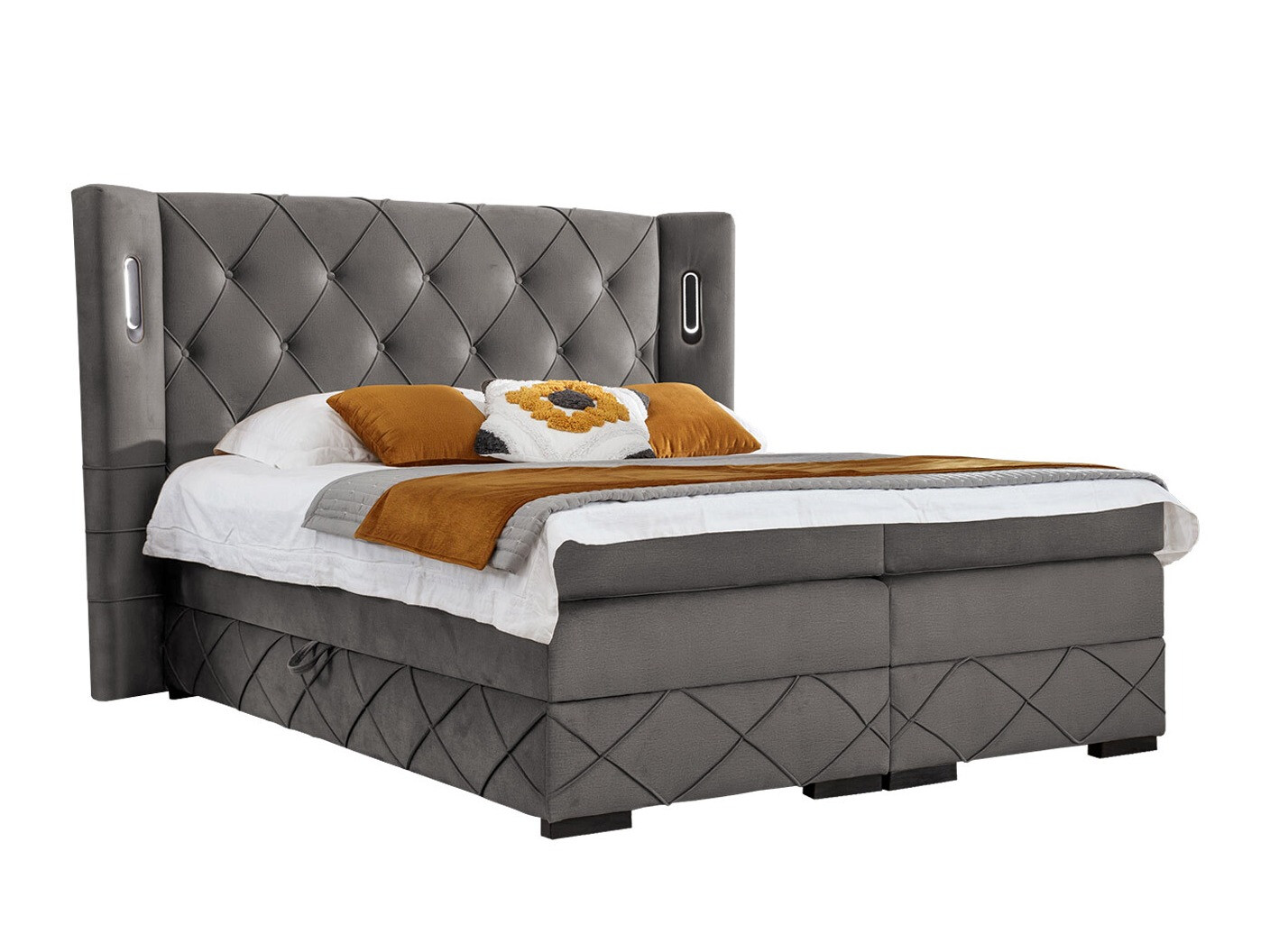 Boxspring postelja Historia (Kameleon 92)