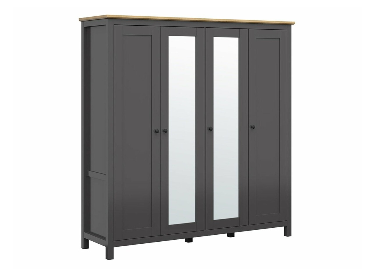 Garderobna omara Sordoro 133 (Grafit + Artisan hrast)