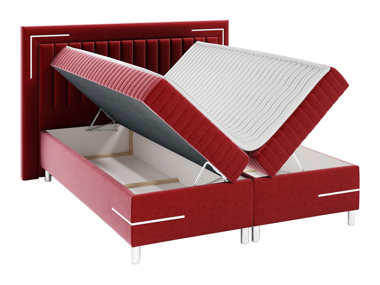 Boxspring postelja Baltimore 188 (Fresh 13)