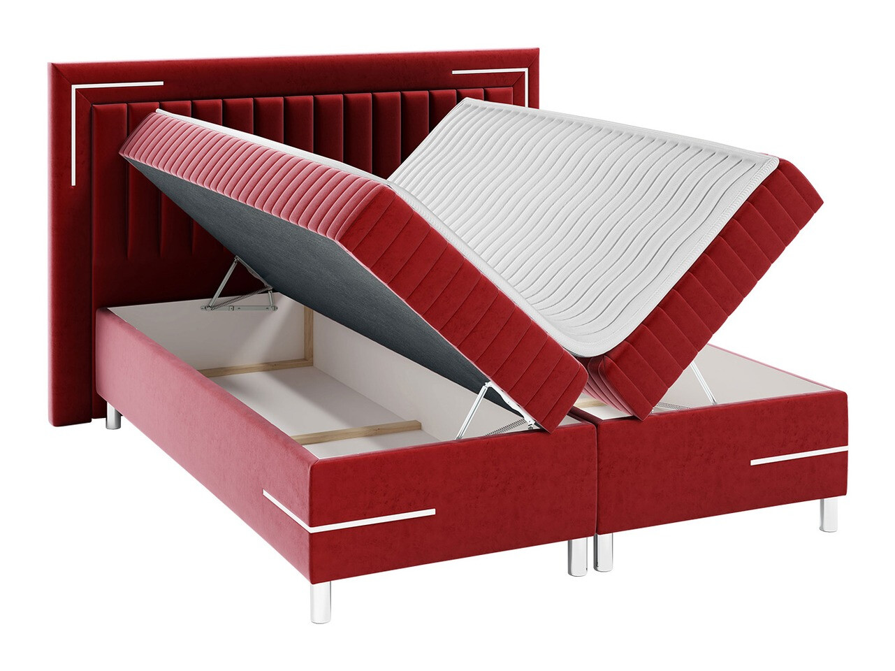 Boxspring postelja Baltimore 188 (Fresh 13)