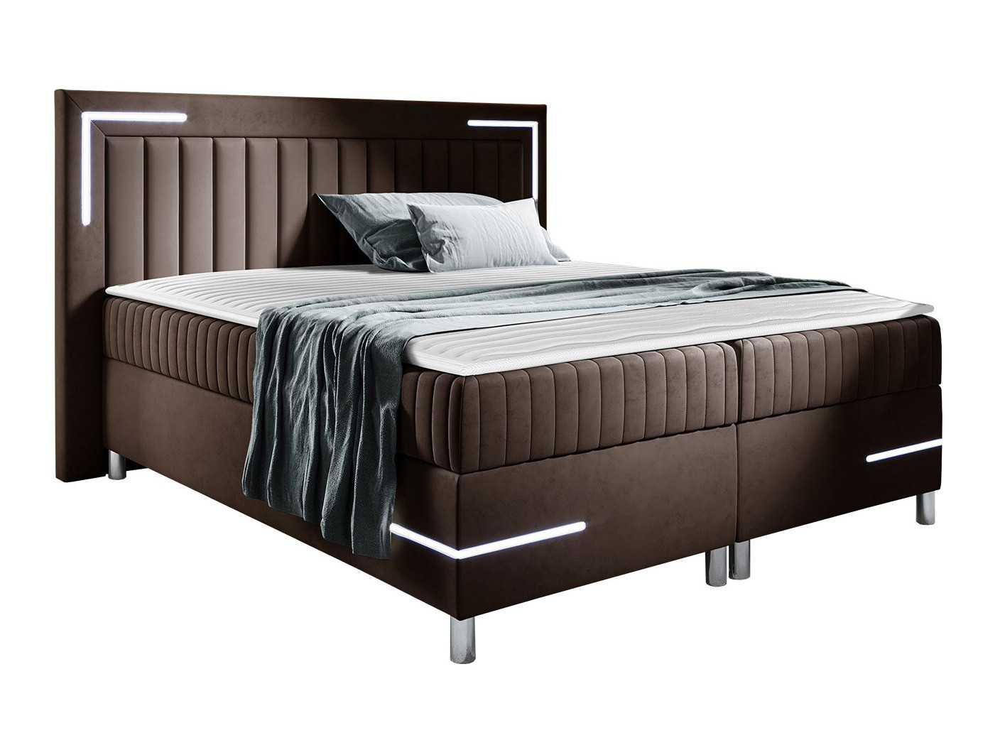 Boxspring postelja Baltimore 188 (Fresh 4)