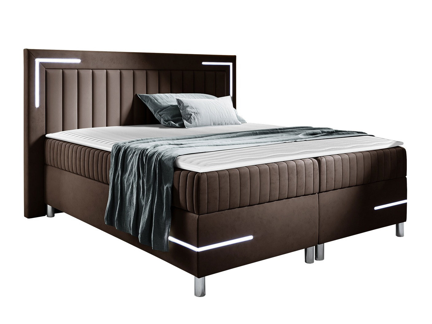 Boxspring postelja Baltimore 188 (Fresh 4)