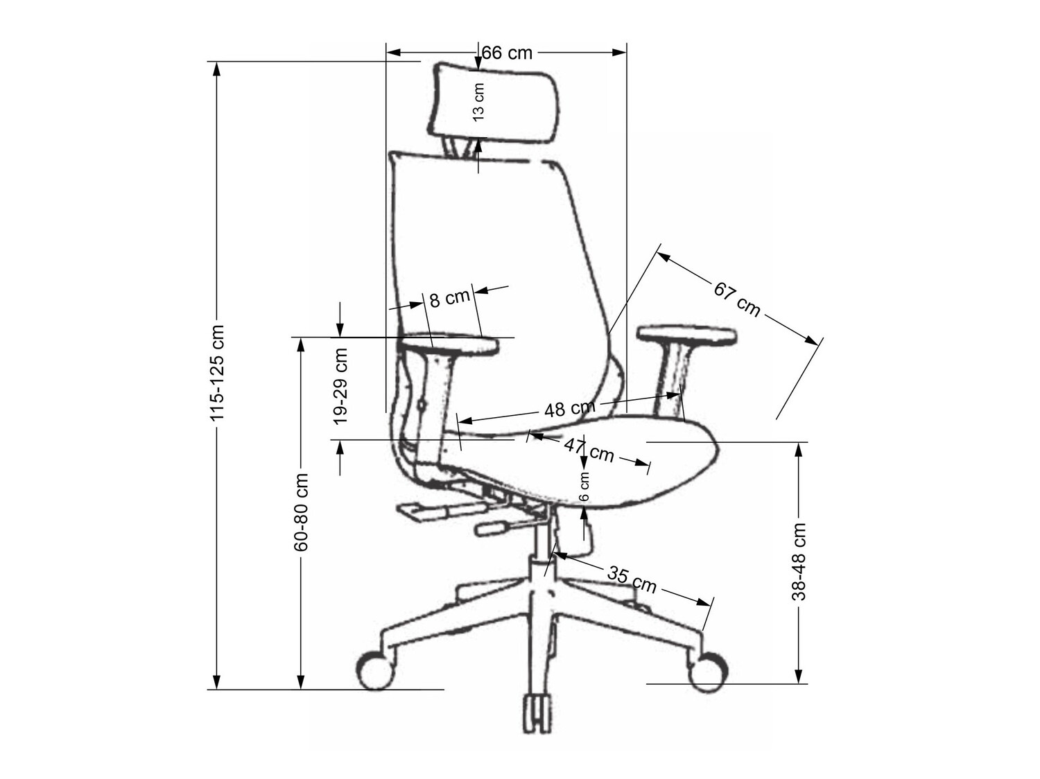 Pisarniški stol Houston 1417