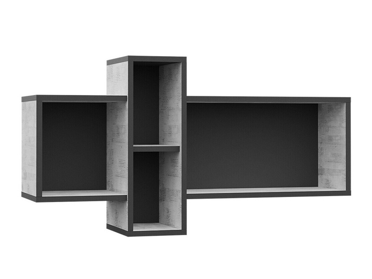 Pohištveni komplet Tenmele 113 (Siva + Grafit)