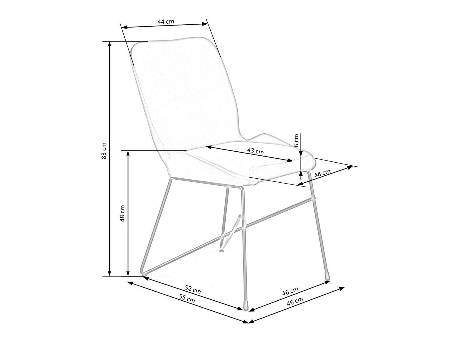 Stol Houston 930 (Temno zelena)