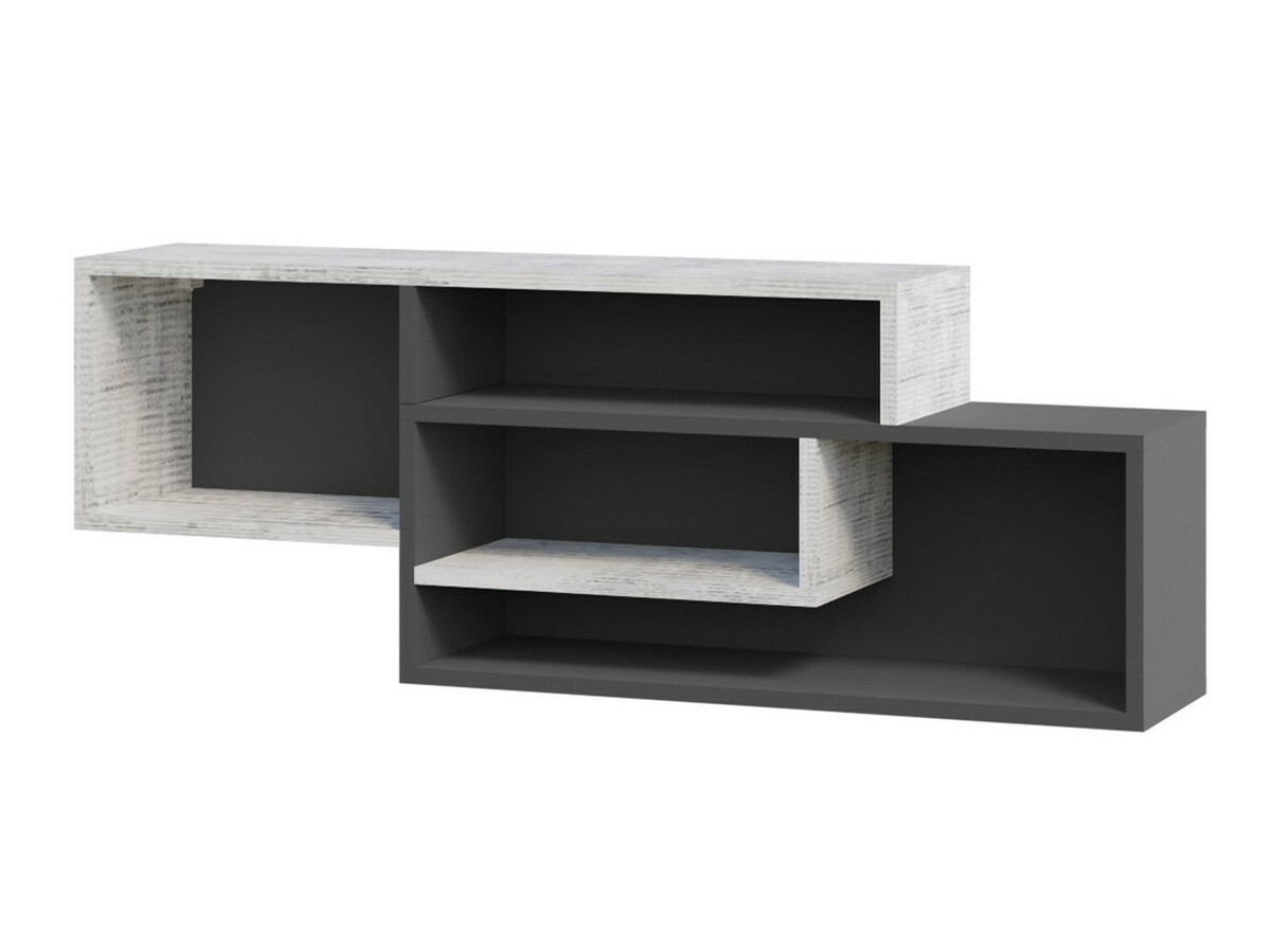 Komplet pohištva za otroško sobo Omaha F126 (Grafit + Siva)