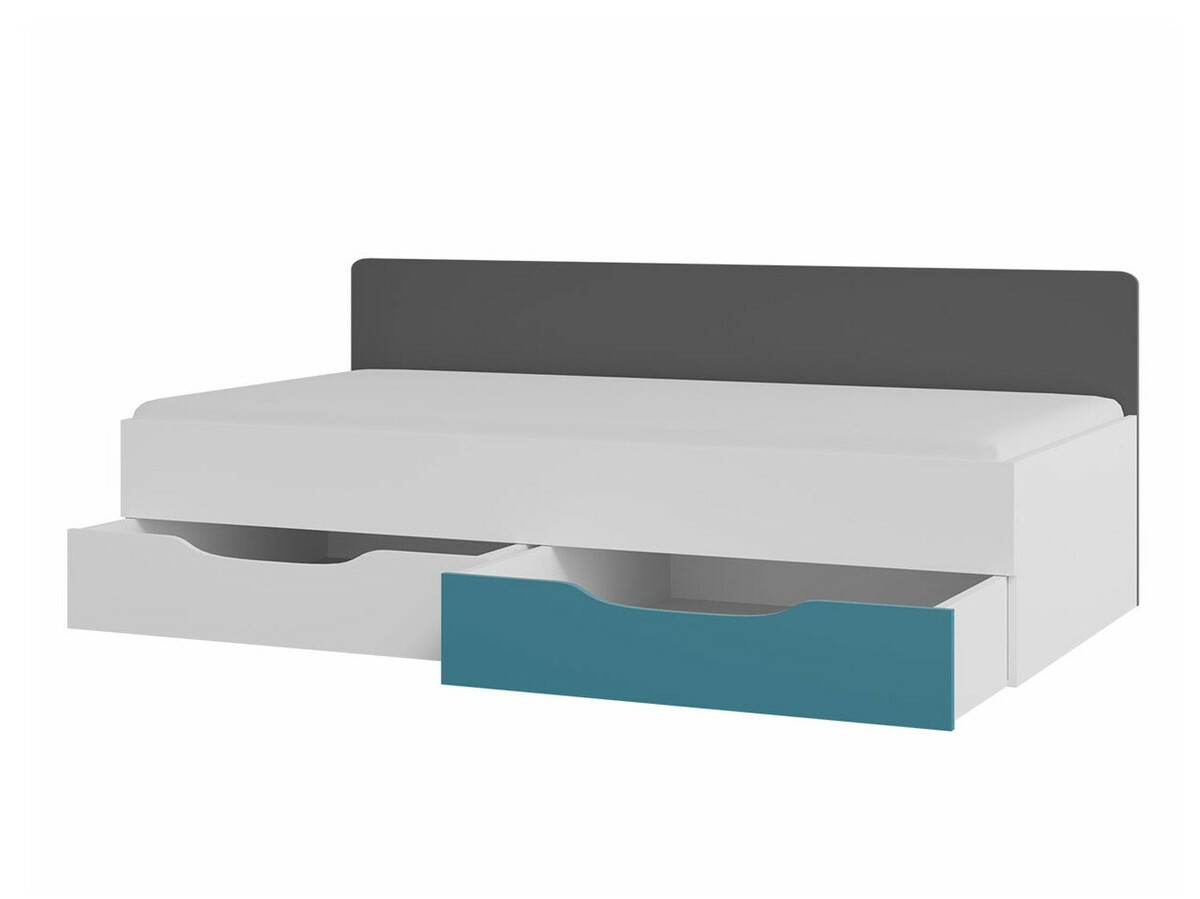 Komplet pohištva za otroško sobo Omaha F128 (Grafit + Siva)