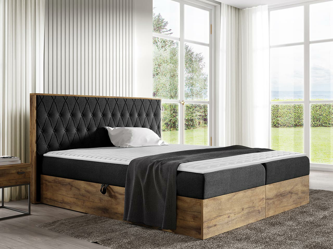 Boxspring postelja Navis II (Twist 23)