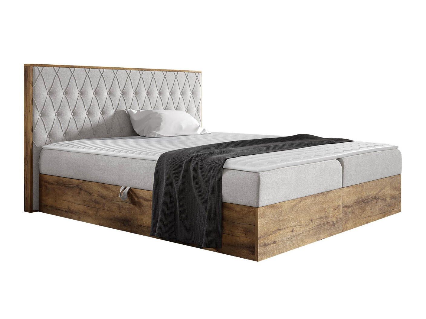 Boxspring postelja Baltimore 190 (Faro 16)
