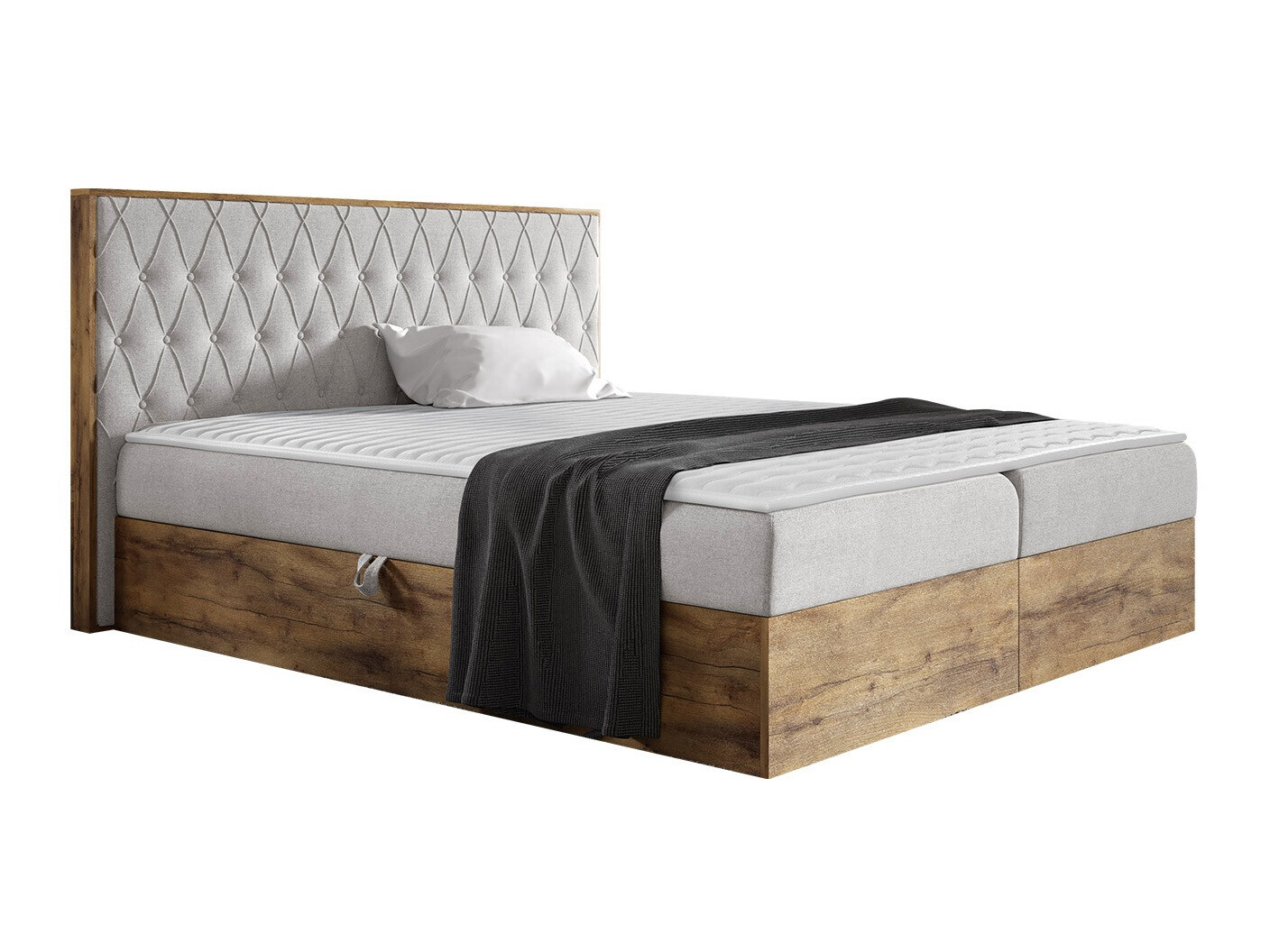 Boxspring postelja Baltimore 190 (Faro 16)