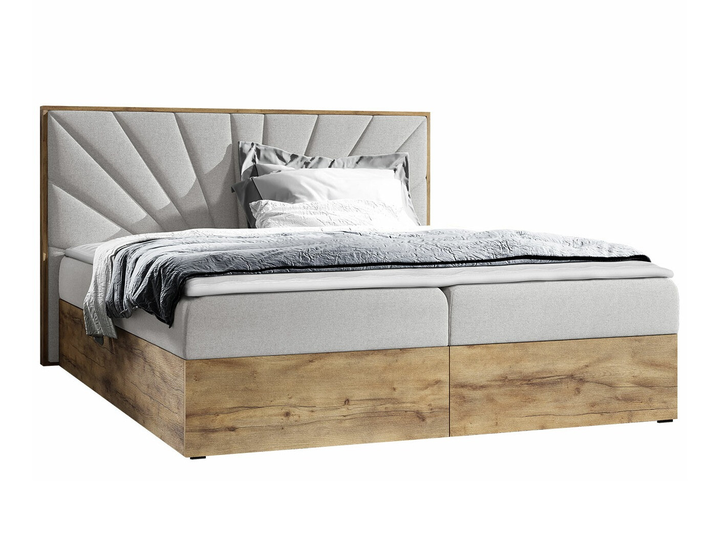 Boxspring postelja Baltimore 191 (Faro 16)