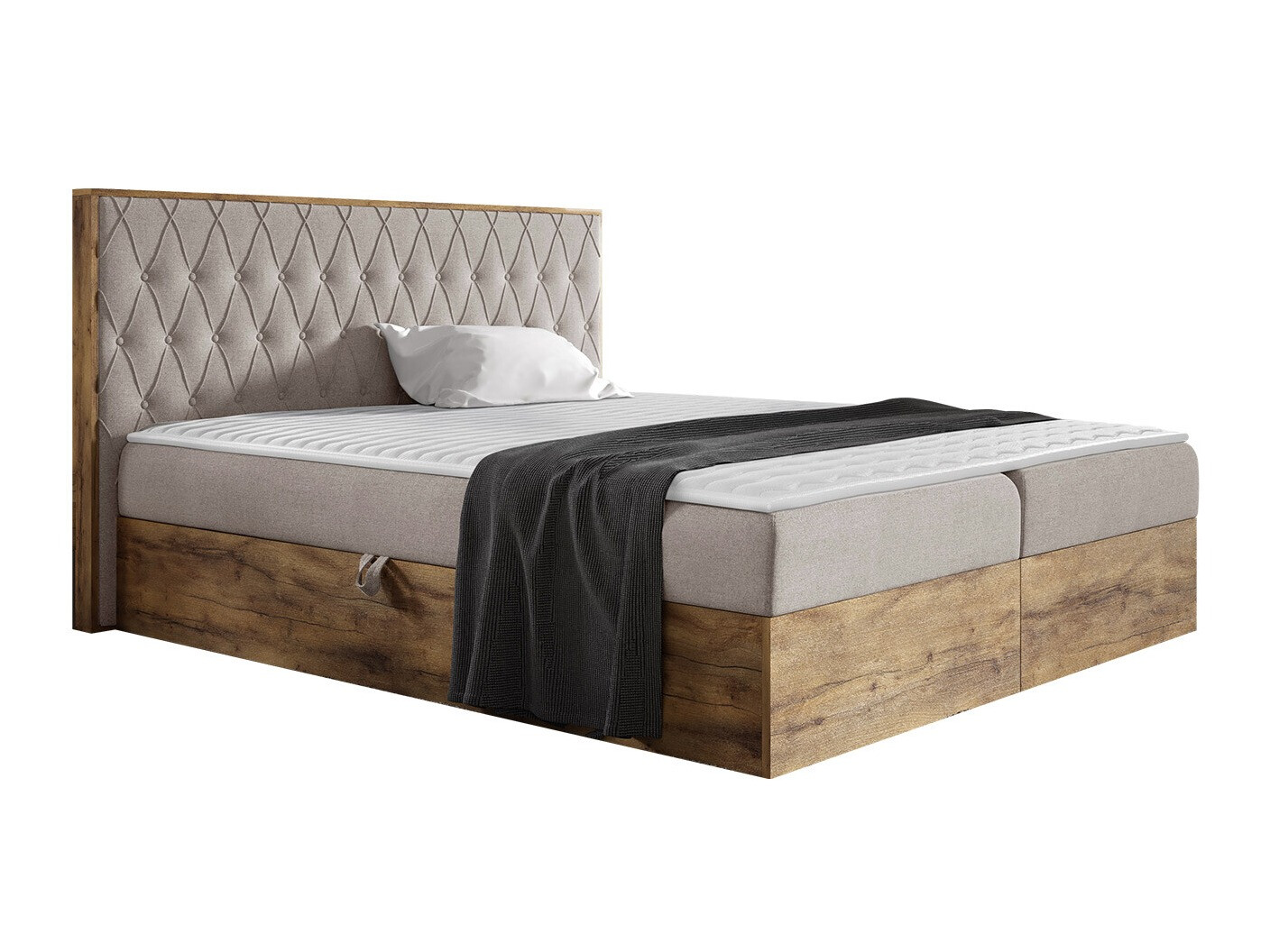 Boxspring postelja Navis II (Faro 20)