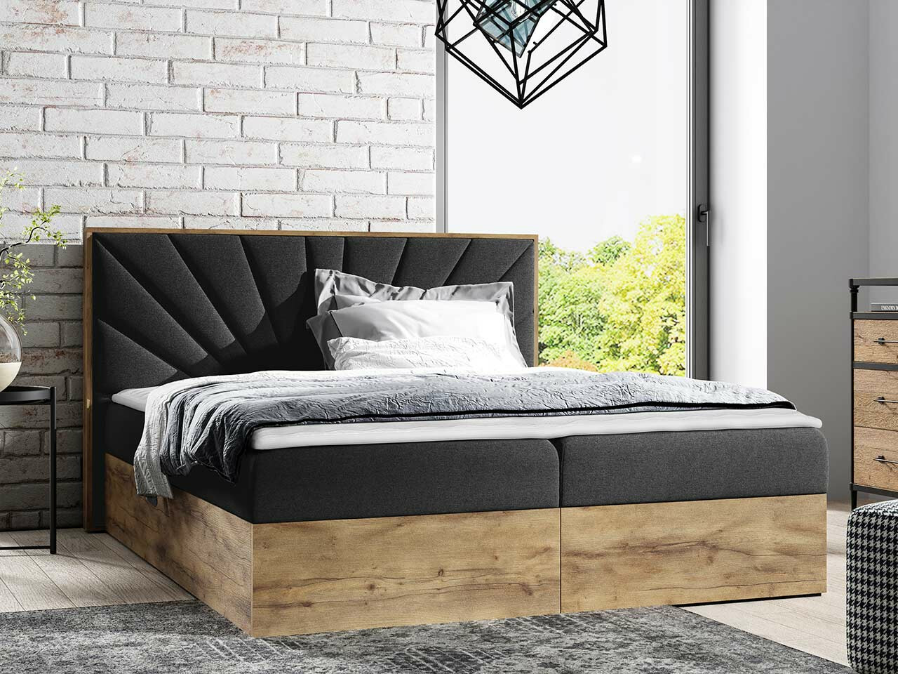 Boxspring postelja Navis (Twist 23)
