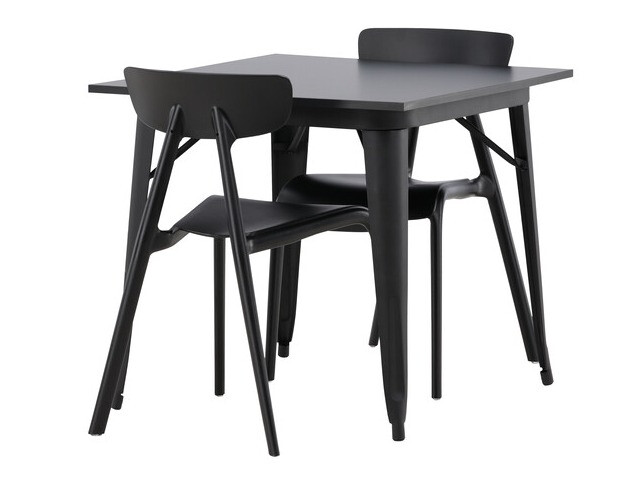 Jedilniški komplet Dallas 3896 (Črna)