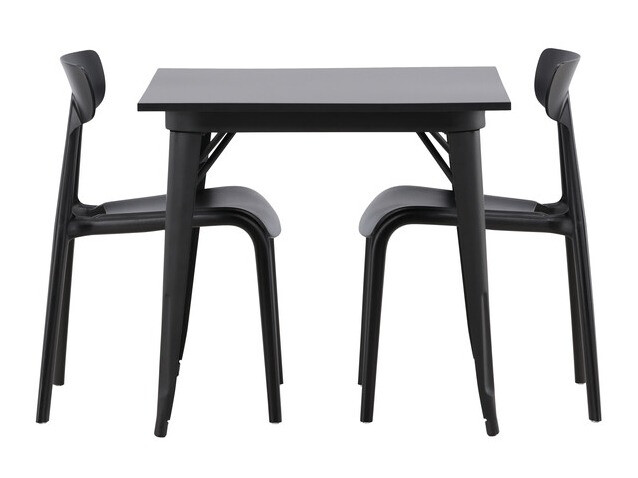 Jedilniški komplet Dallas 3896 (Črna)