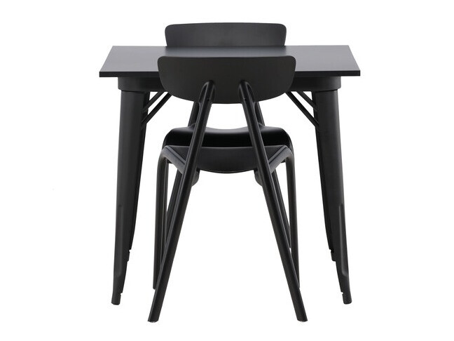 Jedilniški komplet Dallas 3896 (Črna)