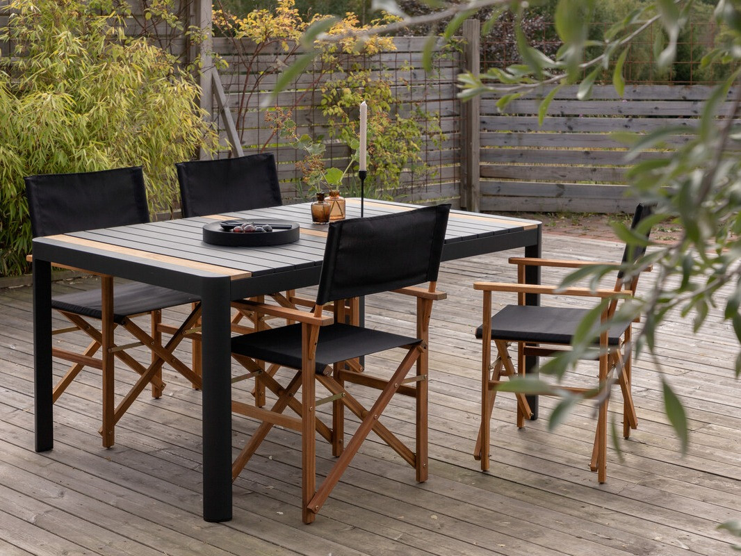 Komplet mize in stolov Dallas 3898