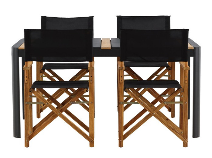 Komplet mize in stolov Dallas 3898