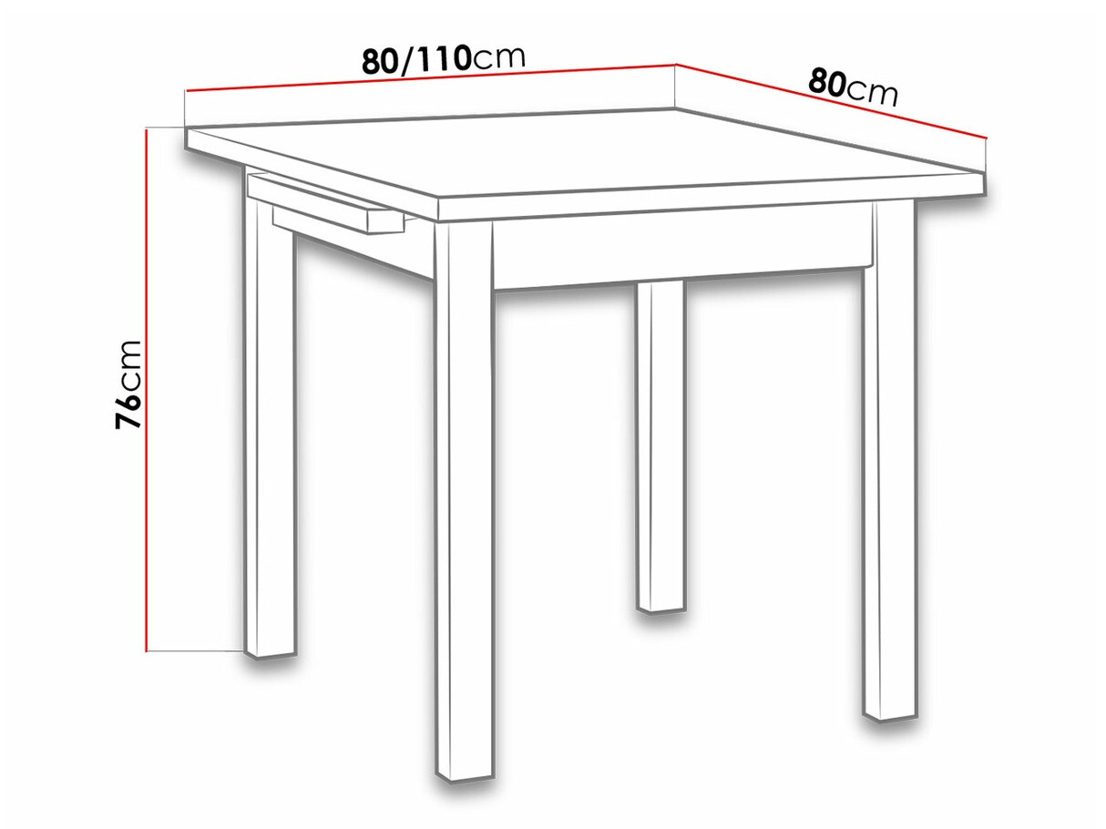 Miza Victorville 109 (Sonoma hrast)
