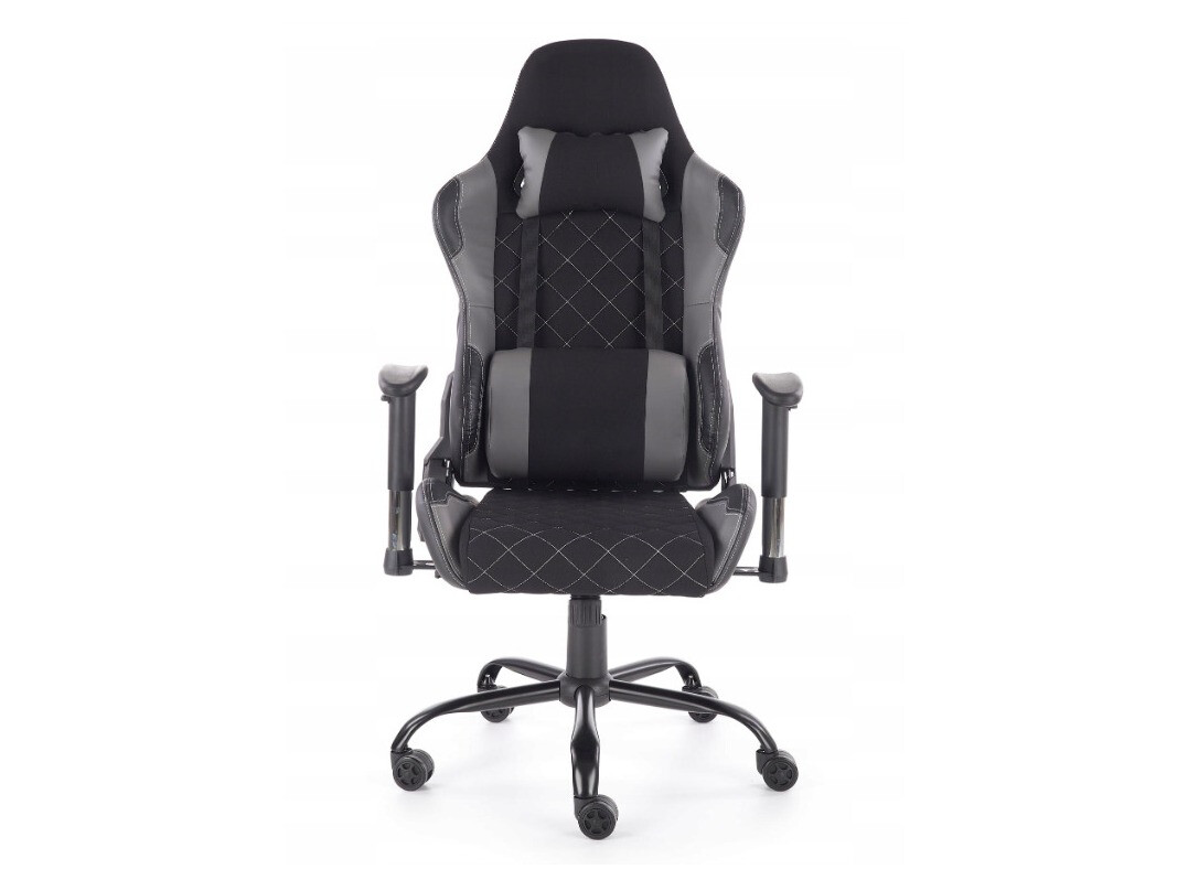Gaming stol Houston 1431 (Črna + Siva)