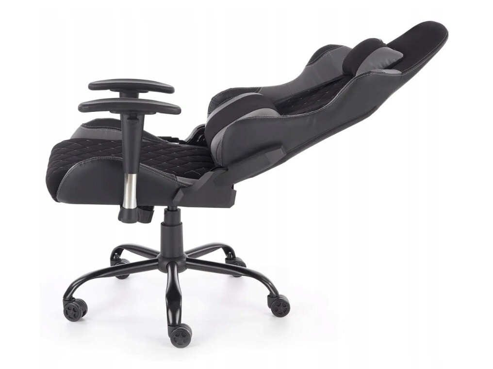 Gaming stol Houston 1431 (Črna + Siva)