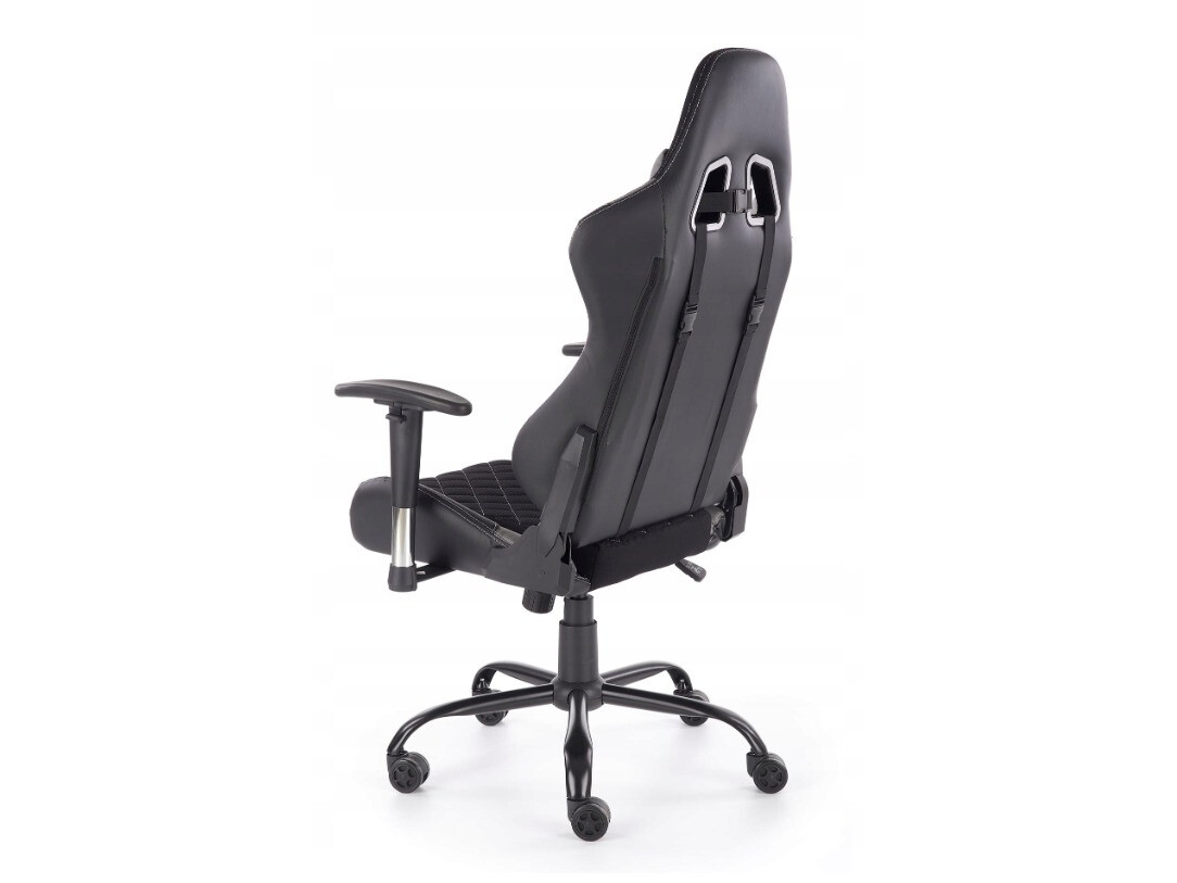 Gaming stol Houston 1431 (Črna + Siva)