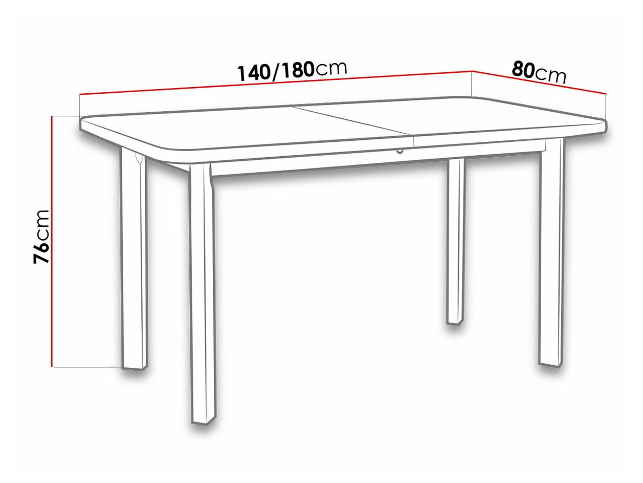 Miza Victorville 133 (Jelša)