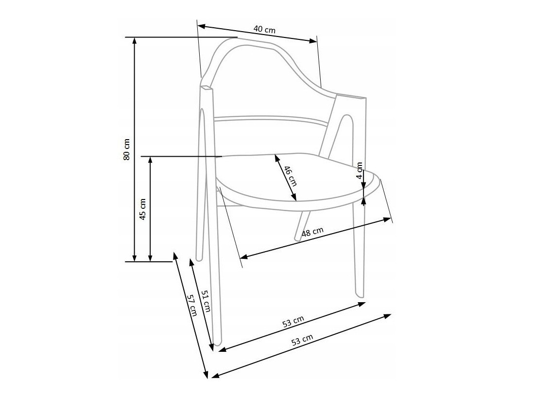 Stol Houston 1434 (Krema)