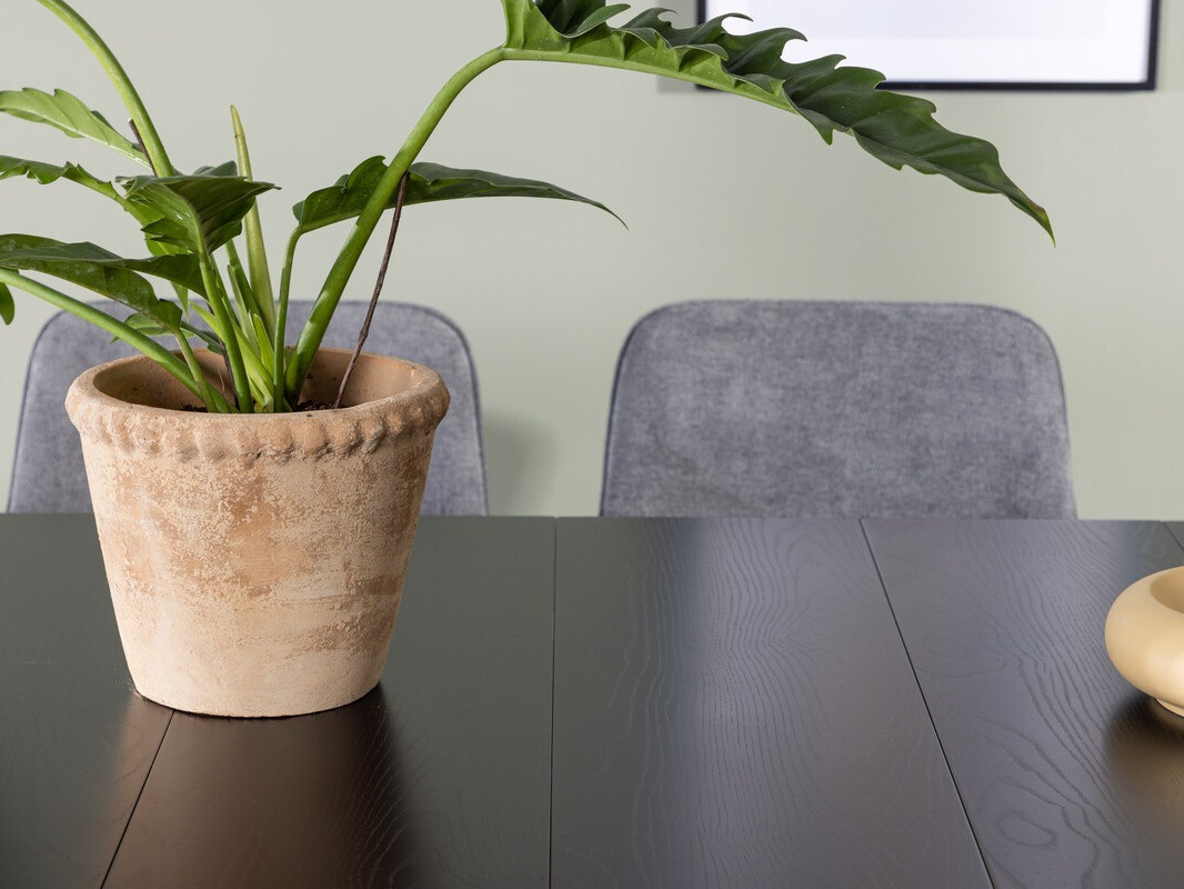 Jedilniški komplet Dallas 3963 (Siva + Črna)