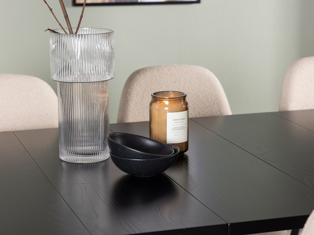 Jedilniški komplet Dallas 3964 (Bež + Črna)